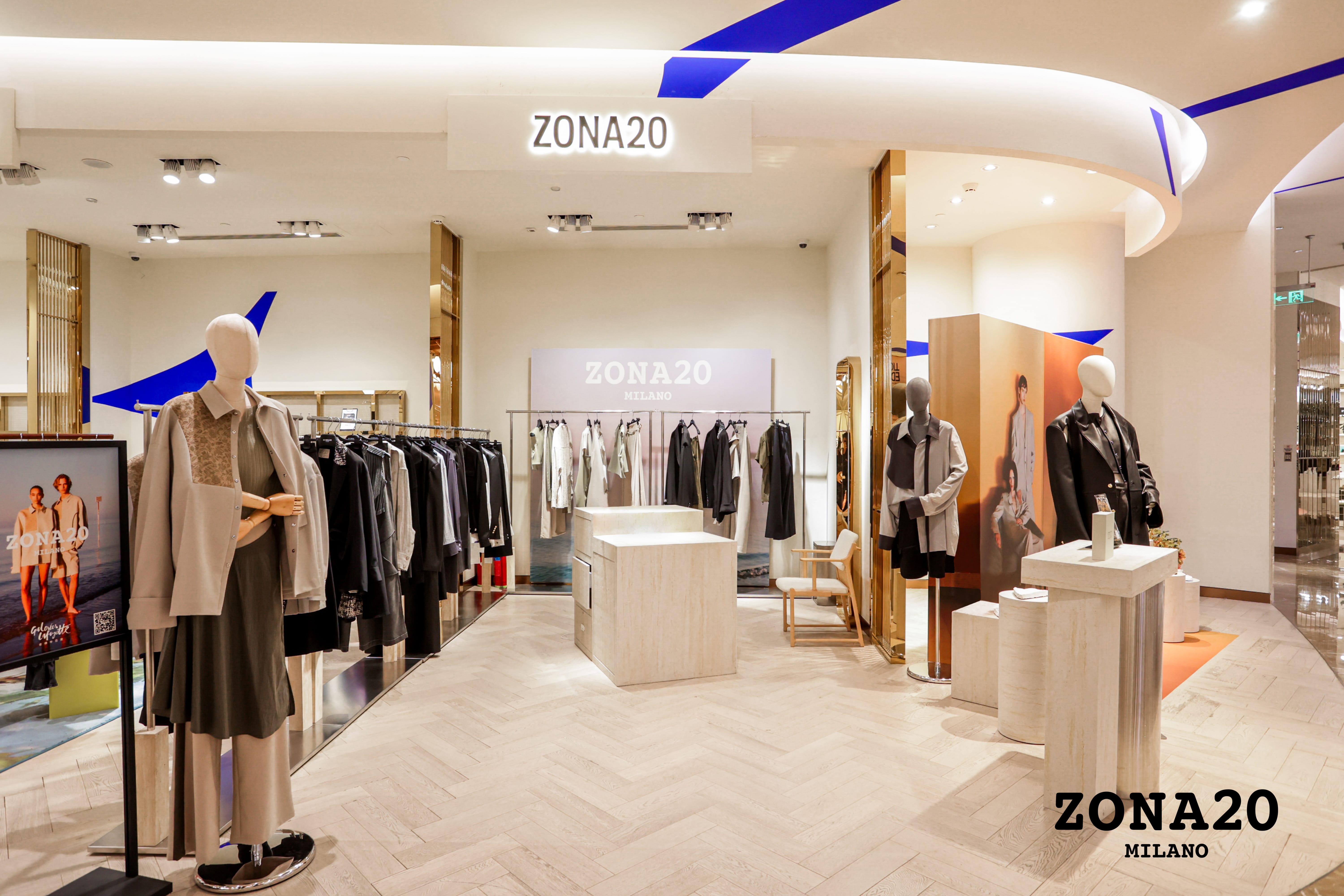 ZONA20 MILANO进驻上海老佛爷百货，揭幕中国首店