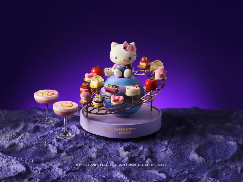 北京华尔道夫酒店携手三丽鸥，共启梦幻“HELLO KITTY COSMOS下午茶”之旅